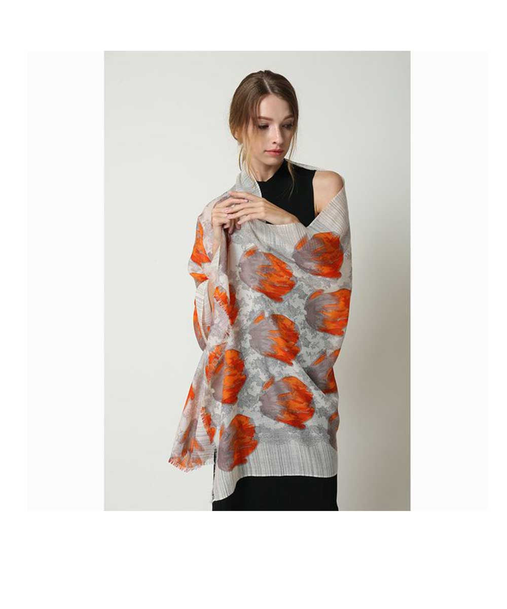 UGG Merino Wool Print Scarf - UGG Specialist Australia