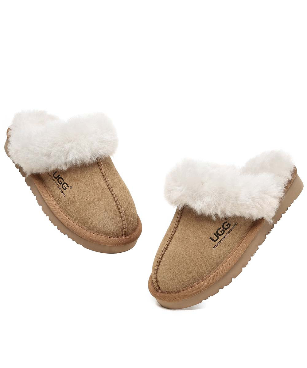 Fuzzy UGG Slippers - Kids - UGG Specialist Australia
