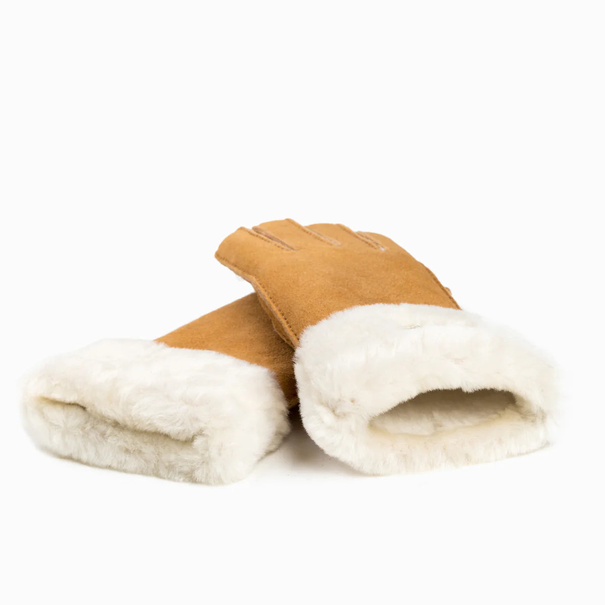 UGG 双袖口羊皮手套