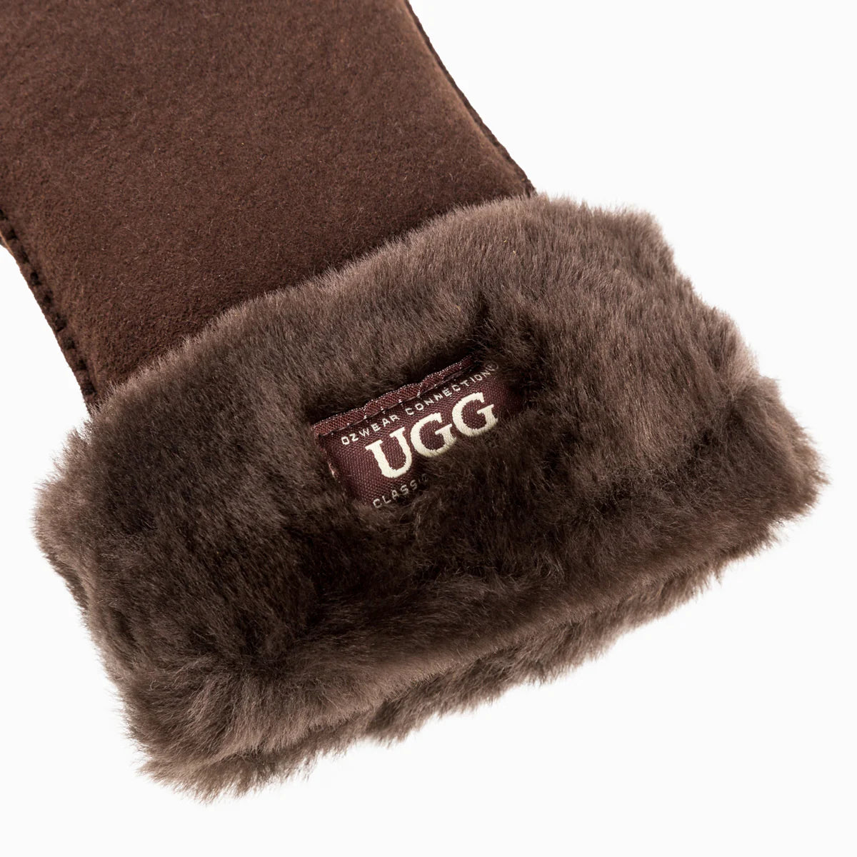 UGG 双袖口羊皮手套