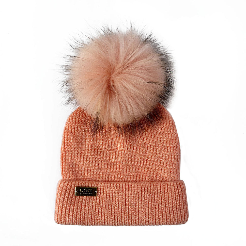 Mitchell-Y Pom Pom UGG Beanies 4P - UGG Specialist Australia