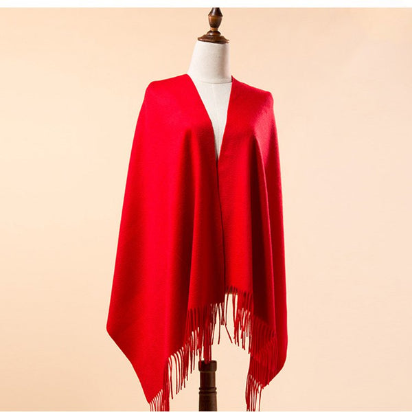 UGG Pure Cashmere Shawl Mitchell-Y in red