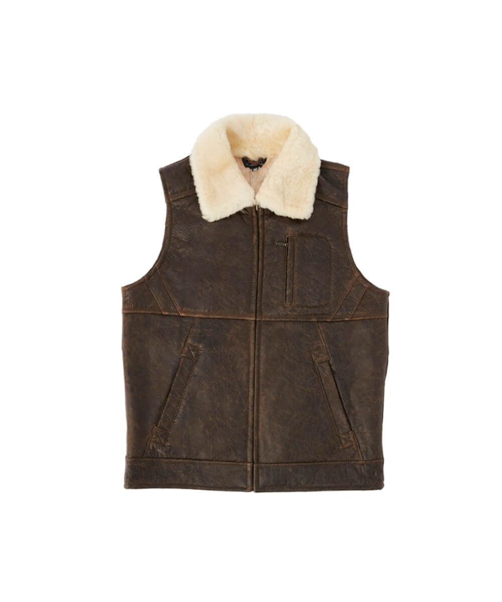 Nappa Bomber Sheepskin Vest - Men - UGG Specialist Australia